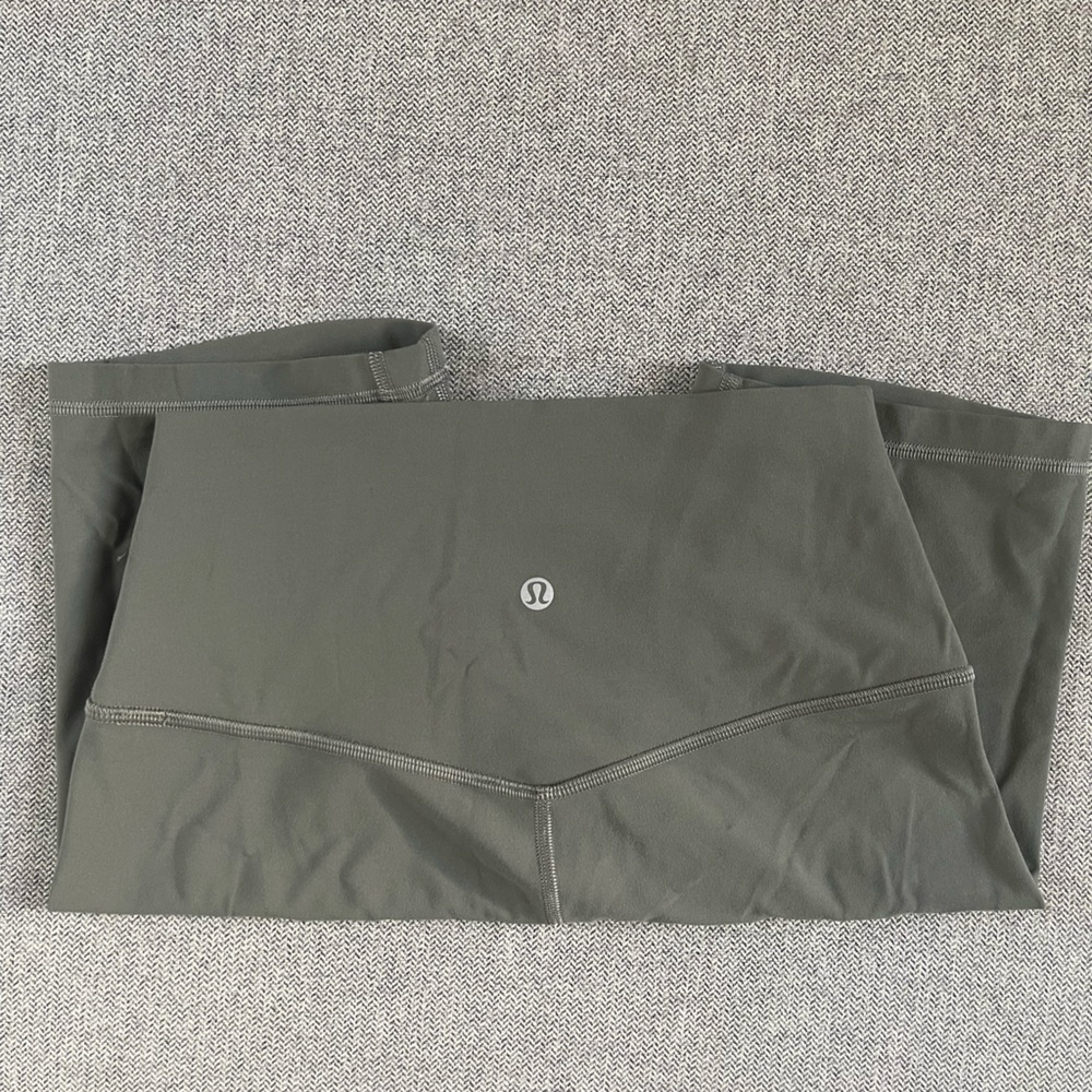Lululemon biker shorts. Sage green. Size 6